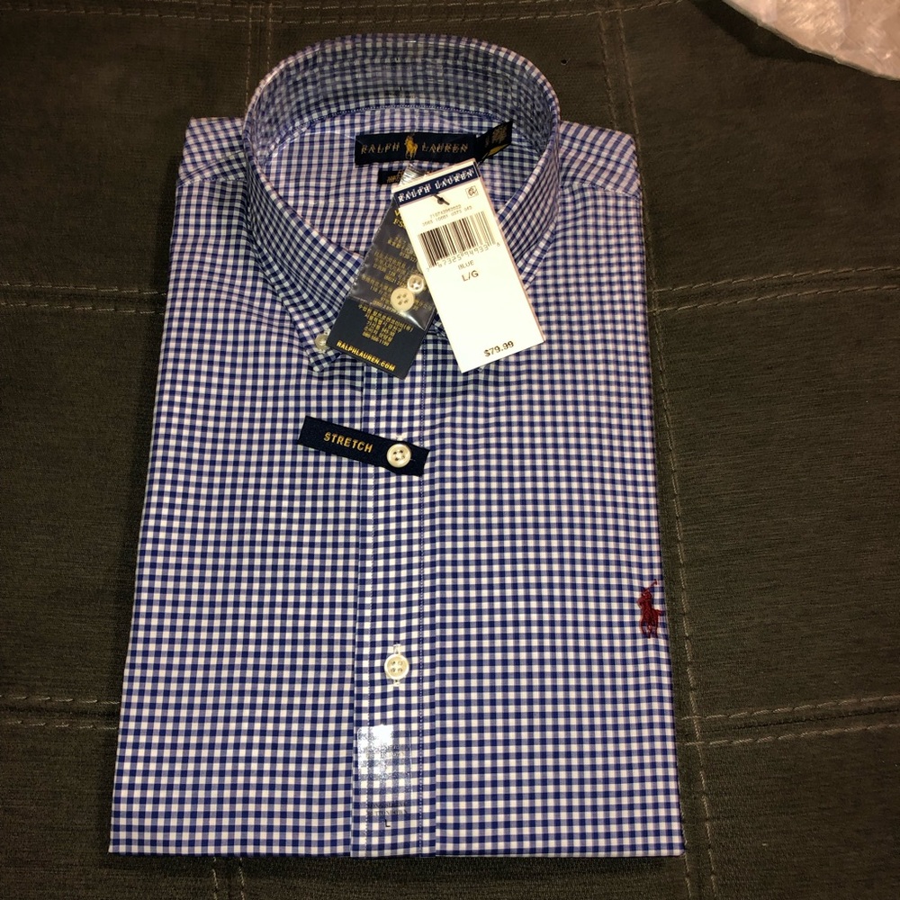 Men’s polo by Ralph Lauren button down shirt